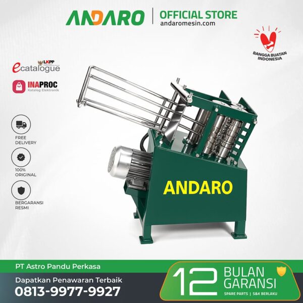 Mesin Pemintal Tali Sabut Kelapa ANDARO