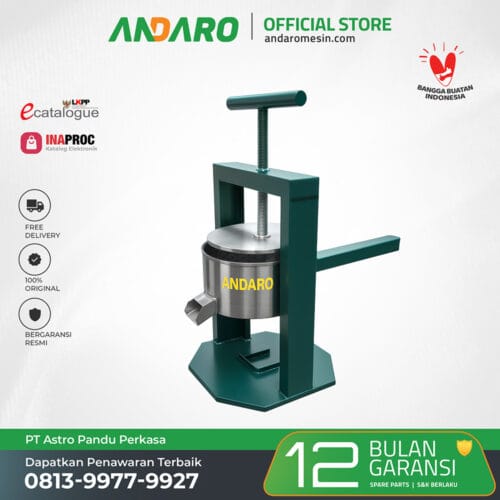 Mesin Peras Santan Manual ANDARO