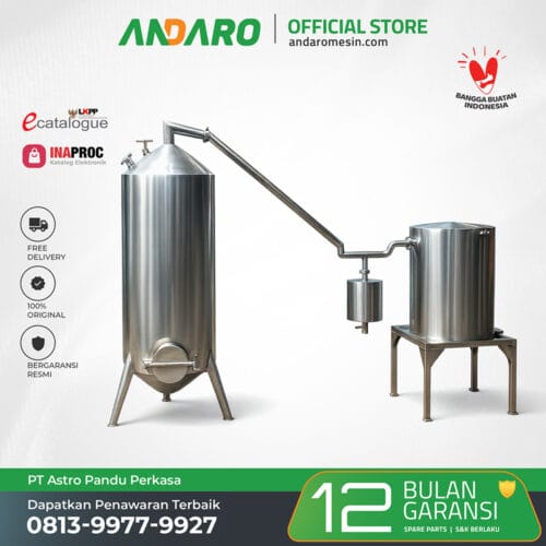 Mesin Pirolisis Arang ANDARO