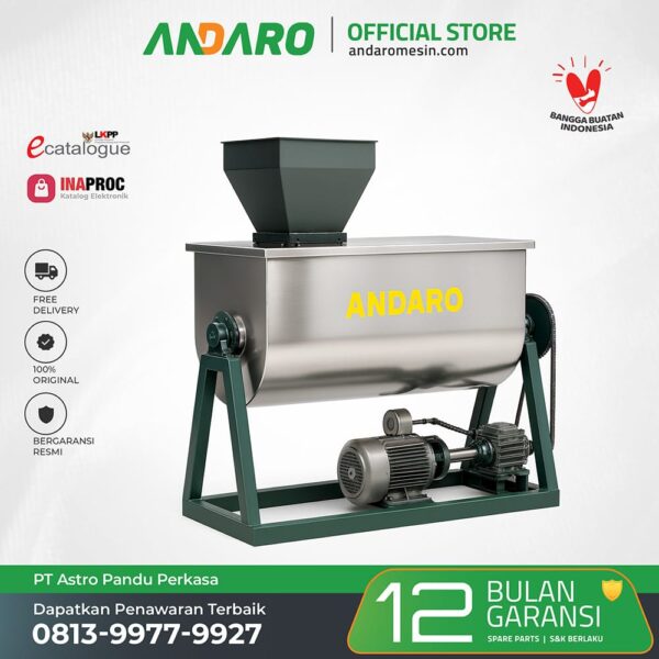 Mesin RIbbon Mixer Tepung