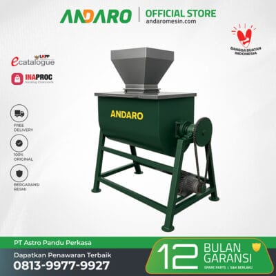 Mesin Ribbon Mixer Powder Andaro