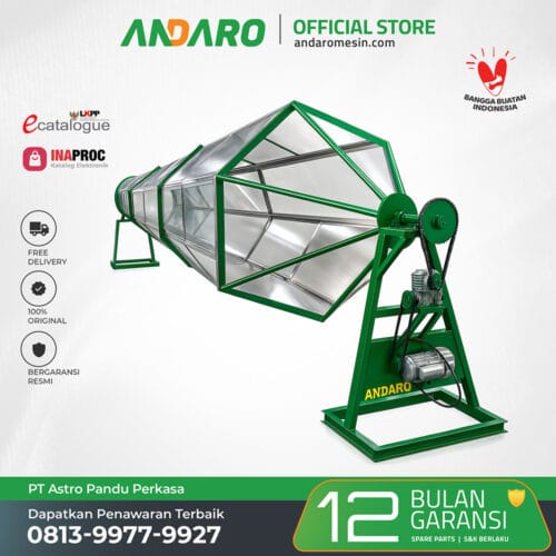 Mesin Scanner Ayakan Terbuka ANDARO