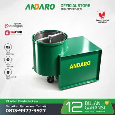 Mesin Spinner Peniris Minyak ANDARO Hijau