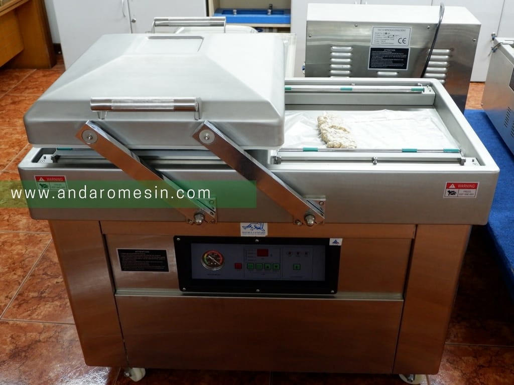 Mesin Vacuum Packaging Double Chamber