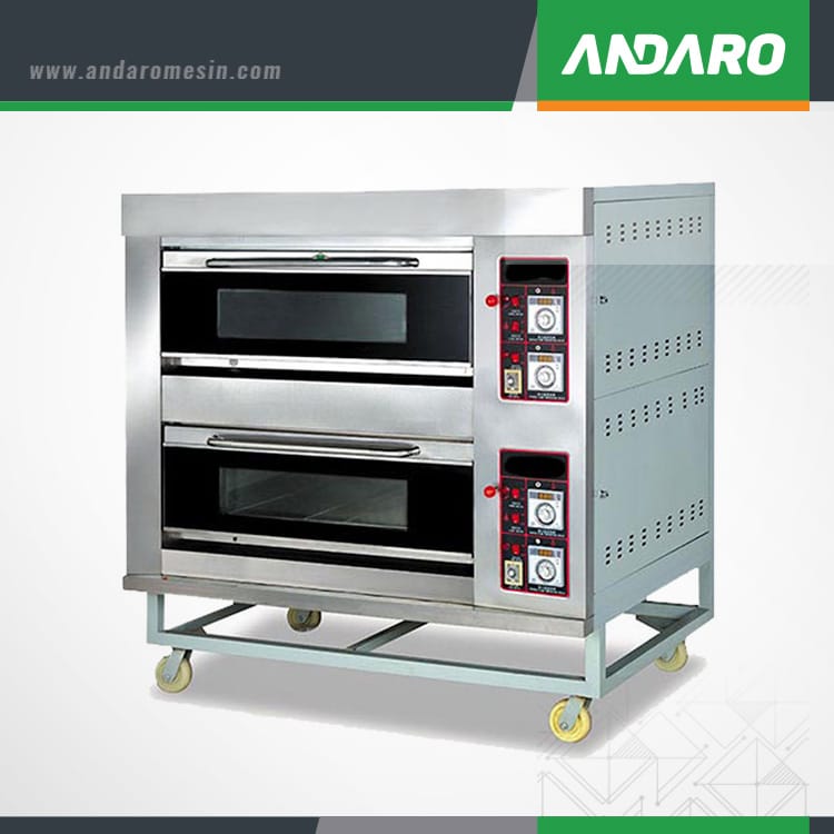 Oven Gas 2 Deck 4 Loyang ASTRO