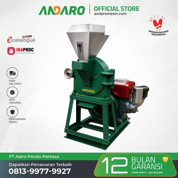 Mesin Penepung Disk Mill ANDARO