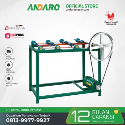 Alat Mesin Pemintal Tali Sabut Kelapa ANDARO