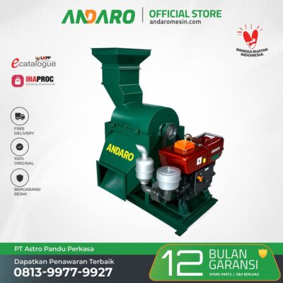 Mesin Granulator Arang Briket ANDARO