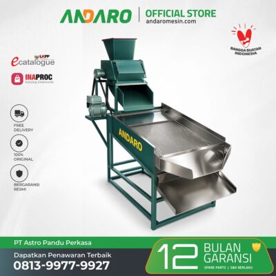 Mesin Pemecah Buah Dan Pemisah Biji Kakao