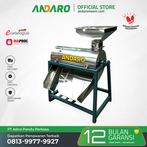 Mesin Pemisah Lendir Kakao ANDARO