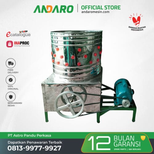 Mesin Pencabut Bulu Ayam ANDARO