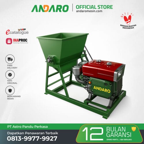 Mesin Pencampur Bahan Pelet