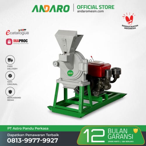 Mesin Penepung Arang ANDARO