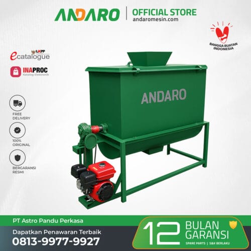 Mesin Pengaduk Adonan Pakan Ternak Pelet Ikan
