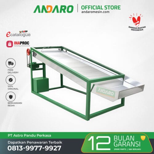 Mesin Pengayak Tepung Rumput Laut