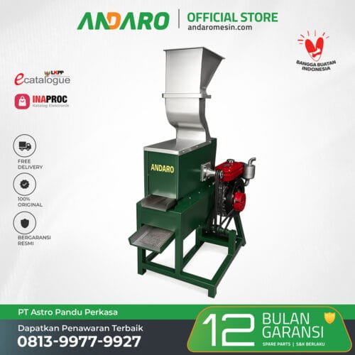 Mesin Penghancur Biji Pala ANDARO