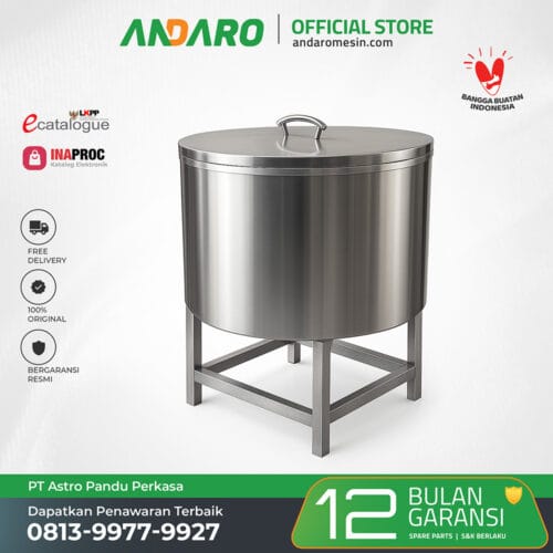 Mesin Pengukus Adonan Pelet ANDARO