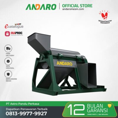 Mesin Pengurai Sabut Kelapa Besar ANDARO