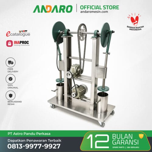 Mesin Press Log Jamur ANDARO