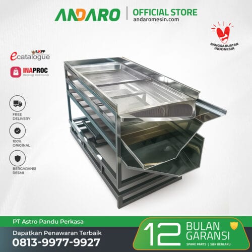 Mesin Sortasi Biji Kakao Cokelat ANDARO