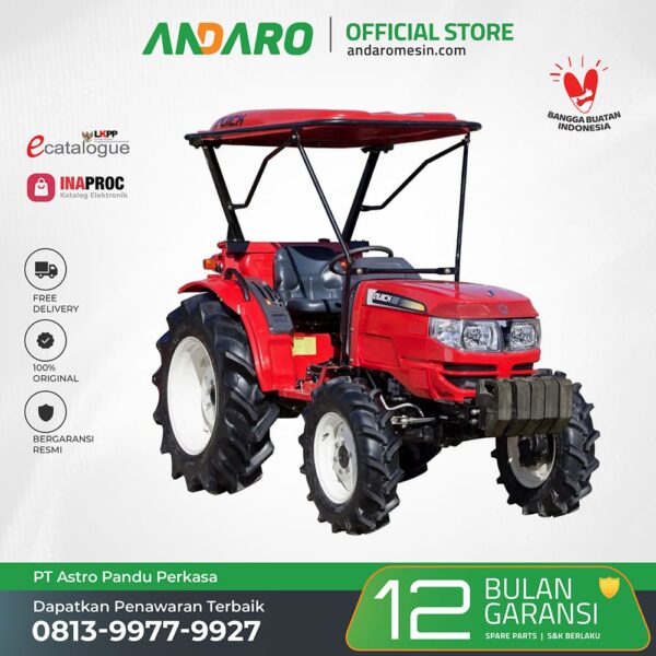 QUICK Traktor 4 Roda A360 (36Hp)