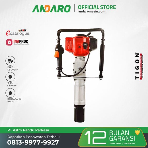 Alat Pemadat Tiang Pancang TPD-55G | Pile Driver