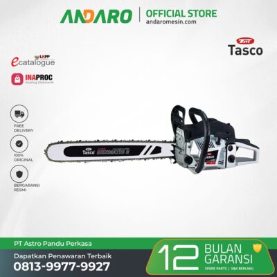 Chainsaw Gergaji Mesin TASCO CSX 22 | Gergaji Kayu 22 Inch