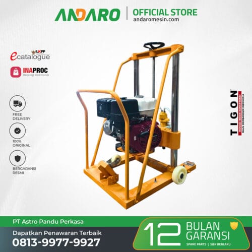 Core Drill Machine TG-DM200B | Mesin Bor Aspal dan Beton