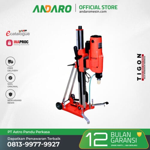 Core Drill Rig TCD-2550 BE | Mesin Bor Aspal Listrik
