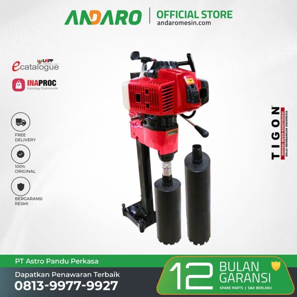 Core Drill Rig TCD-300G | Mesin Bor Aspal Listrik