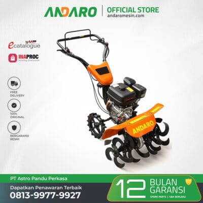 Cultivator Traktor Bajak Tanah MTM-500G | Mesin Tiller