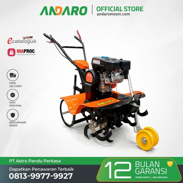 Cultivator Traktor Bajak Tanah MTM-650 PL | Mesin Tiller