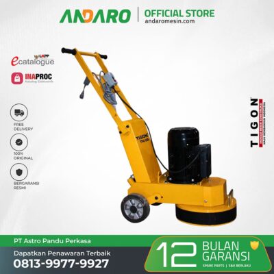 Floor Grinding Machine TFG-350E | Mesin Poles Lantai Aspal dan Beton
