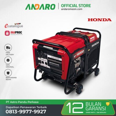 Genset Honda ET 12000 | Generator Engine Bensin 9000 Watt