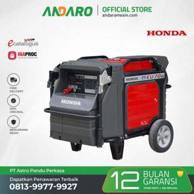 Genset Honda EU 70 IS | Generator Engine Bensin 3000 Watt