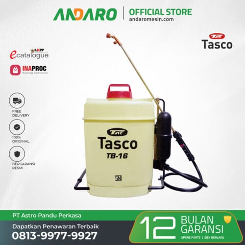 Hand Sprayer Knapsack TASCO TB-16 | Manual 16 Liter