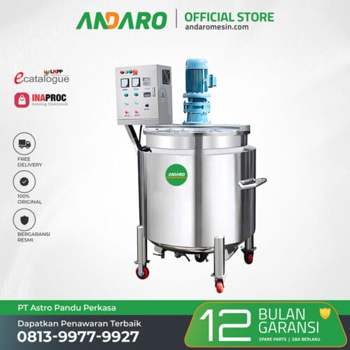 Heating Mixing Tank 100-2.000 Liter