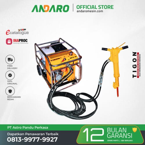 Jack Hammer TG-HP13-30 | Mesin Pembobok Beton dan Penghancur Batu