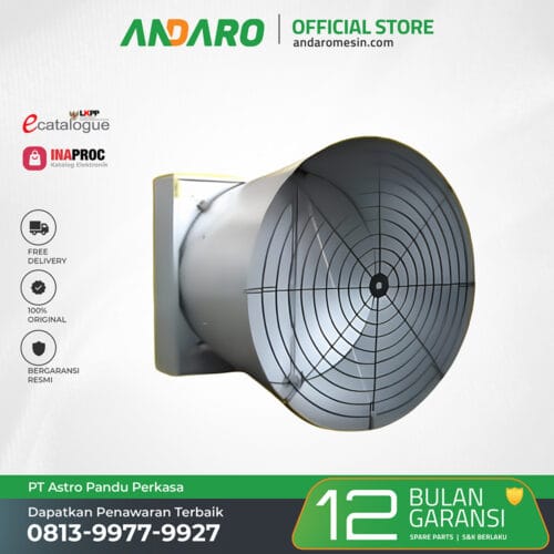 Kipas Exhaust Kandang Ayam | Cone Butterfly Fan