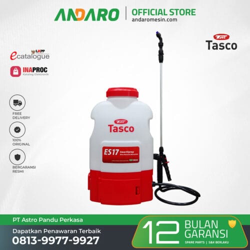 Knapsack Sprayer TASCO ES-17 | Elektrik 17 Liter
