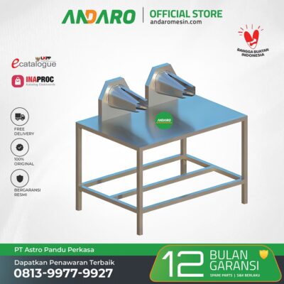 Meja Packing Pengemasan Karkas RPA Ayam