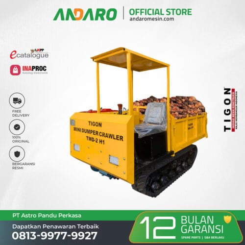 Mesin Angkut Sawit Hidrolik TMD-2H1 | Mini Dumper 2 Ton