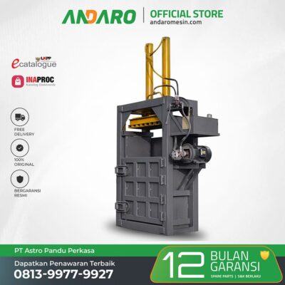 Mesin Baling Press 20 Ton ANDARO ABP-20T