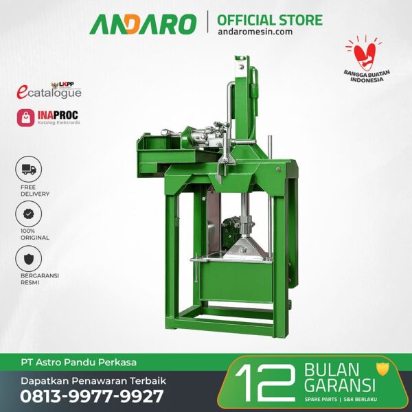 Mesin Ballpress Pemadat Karet