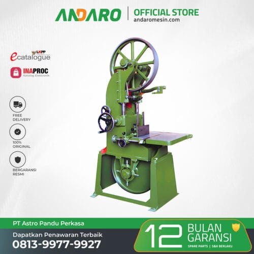 Mesin Band Saw Gergaji Pita Selendang PANDAN SH-28