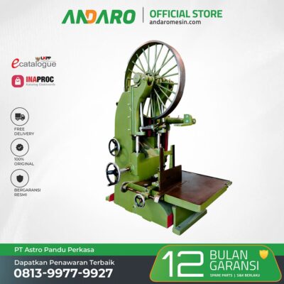Mesin Band Saw Gergaji Pita Selendang PANDAN SH-42