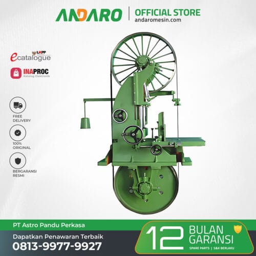 Mesin Band Saw Gergaji Pita Selendang PANDAN YT-36