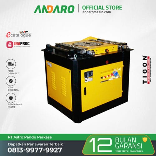 Mesin Bending Pembengkok Besi TBB-40OT | Steel Bar Bender