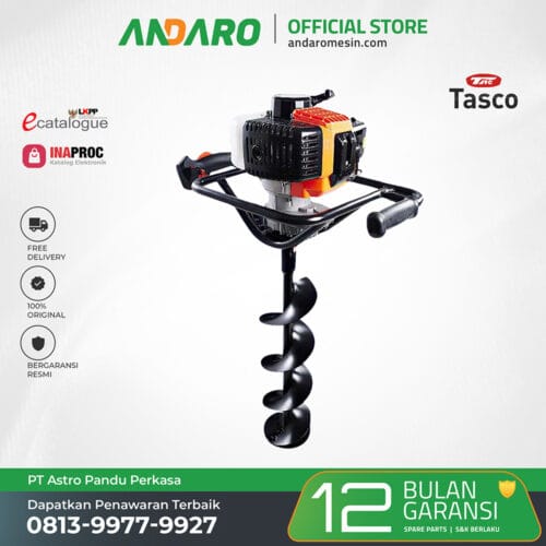 Mesin Bor Tanah Biopori TASCO TMB 430 | Earth Auger
