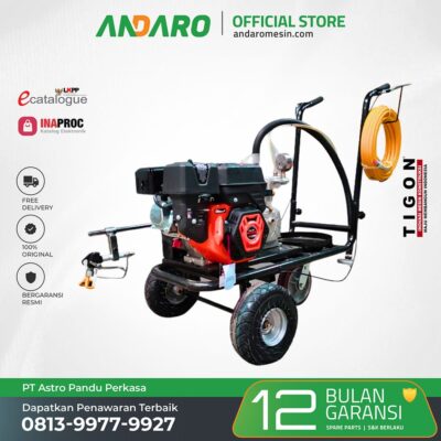 Mesin Cat Marka Jalan Thermoplastic TRM-2001G 1 Gun | Road Making Machine